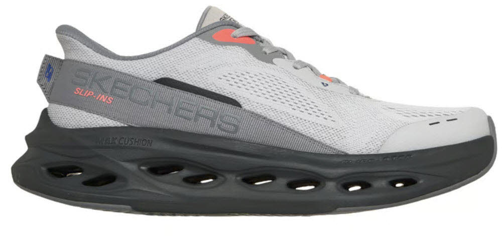 Skechers MAX CUSHIONING GLIDE-STEP - ADVERT 220421 GYBK