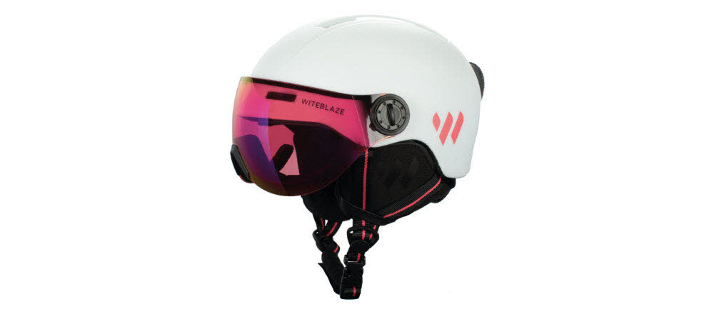 Witeblaze VISOR PRO JUNIOR weiß-pink, Vi 1119784/1072