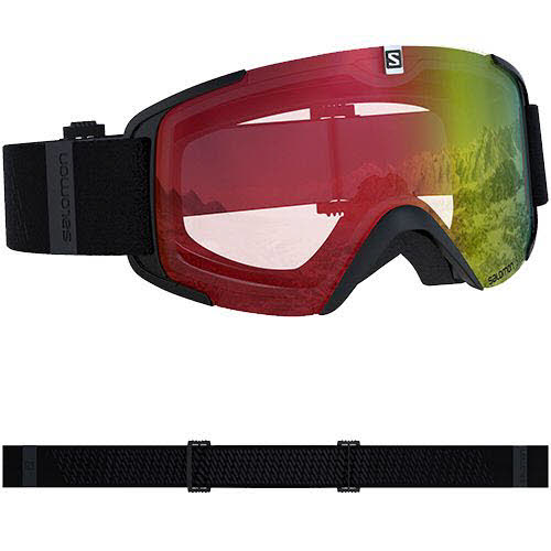 Salomon Skibrille Salomon XVIEW Photo Black/AW R L47425500/Black