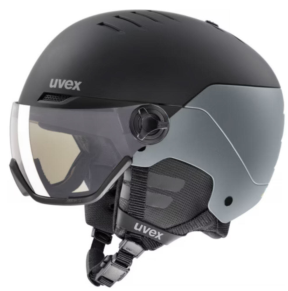 Uvex Wanted Visor SMU black,black-silver 1136388