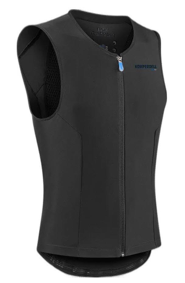 Komperdell Super Eco Vest Men,schwarz/blau 1136348