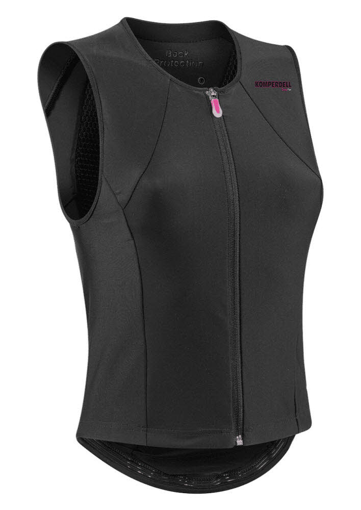 Komperdell Super Eco Vest Women,schwarz/pink K6370-209/209